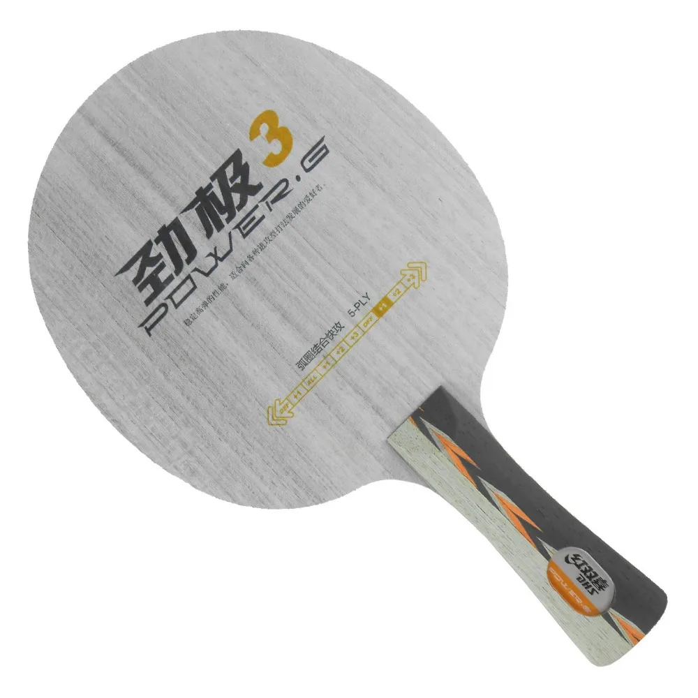 DHS POWER.G3 PG3 PG 3 PG.3 5-Playwood OFF+ Table Tennis Blade for Ping Pong Racket
DHS POWER.G3 PG3 PG 3 PG.3 5-Playwood OFF+ Table Tennis Blade for Ping Pong Racket
