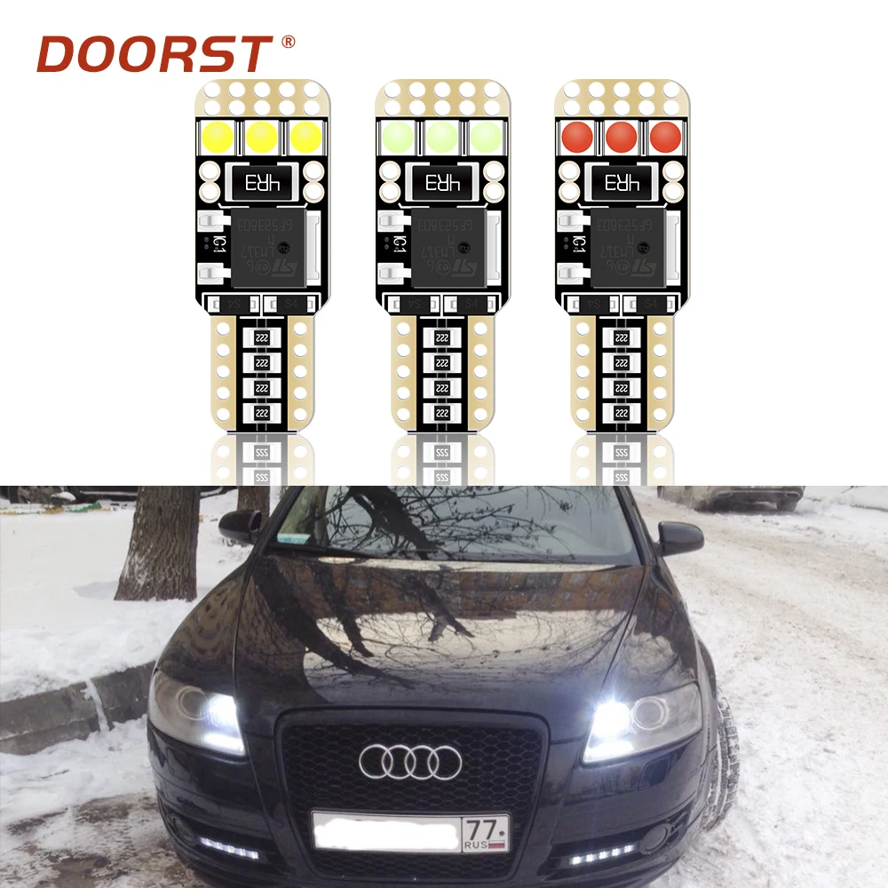 W5W T10 светодиод Шина CAN свет лампочки нет ошибок для Audi Allroad C5 C6 C7 C8 Q3 Q5 Q7 S4 B5 B6 B7 B8 B9 S5