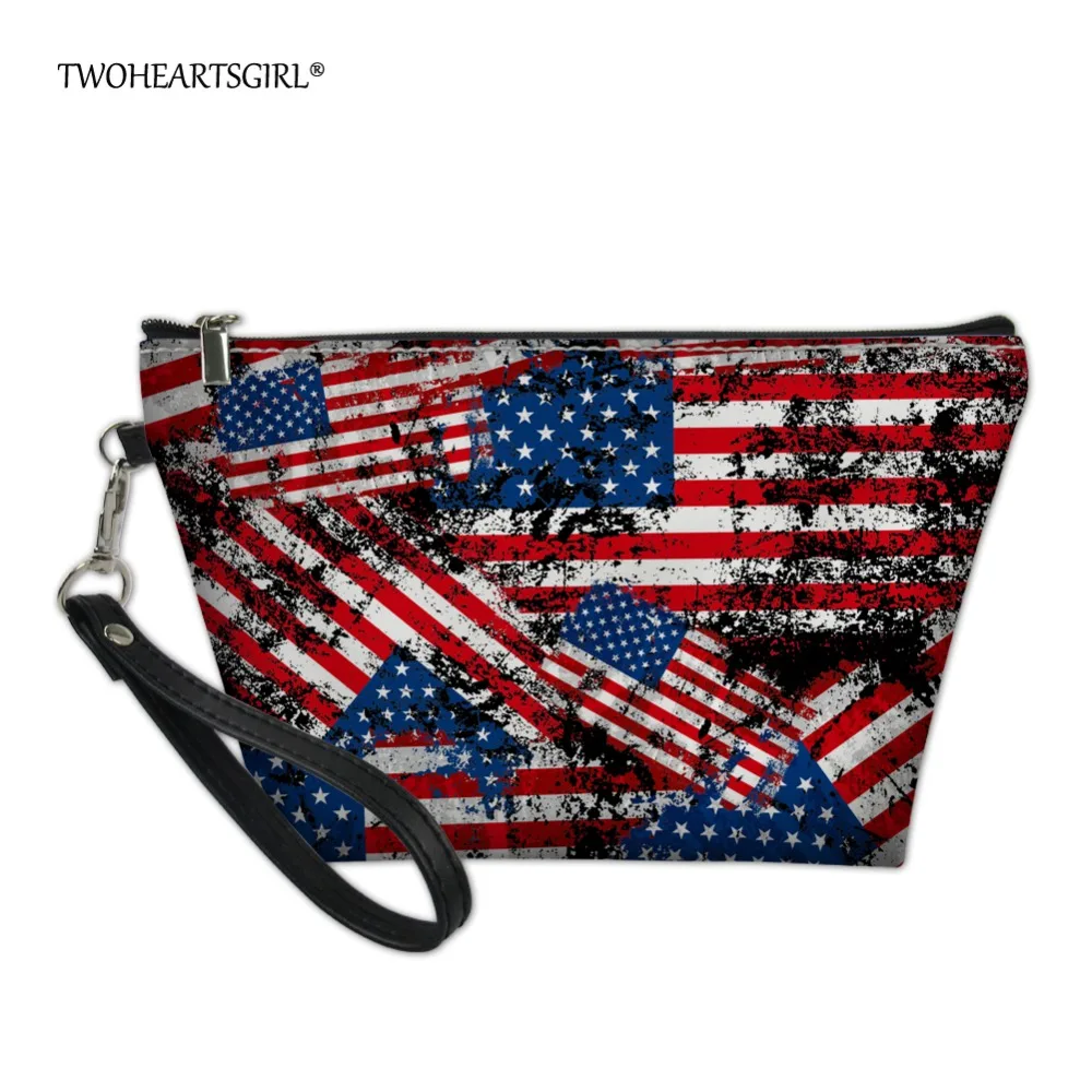 Twoheartsgirl Classic USA UK Flag Print Make Up Bag Travel Cosmetic Case for Women Waterproof Leather Female Zipper Makeup Bag
Twoheartsgirl Classic USA UK Flag Print Make Up Bag Travel Cosmetic Case for Women Waterproof Leather Female Zipper Makeup Bag
