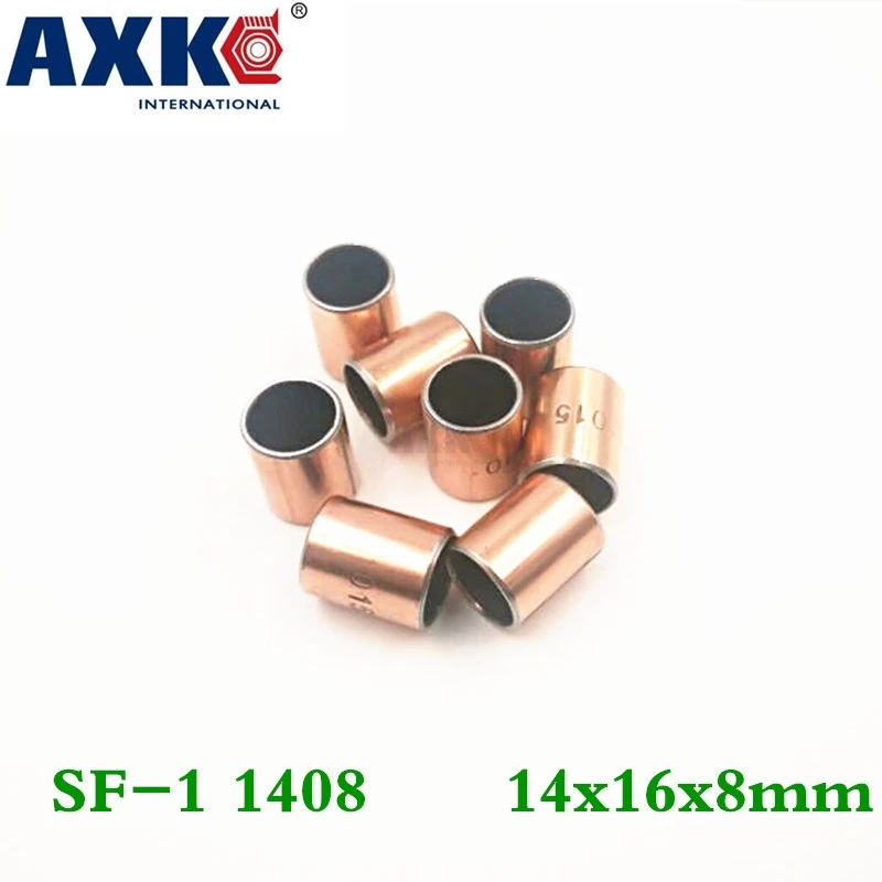 Axk 50pcs Sf-1 1408 14x16x8 Mm Self Lubricating Composite Bearing Bushing Sleeve Free Shipping Sf1
Axk 50pcs Sf-1 1408 14x16x8 Mm Self Lubricating Composite Bearing Bushing Sleeve Free Shipping Sf1