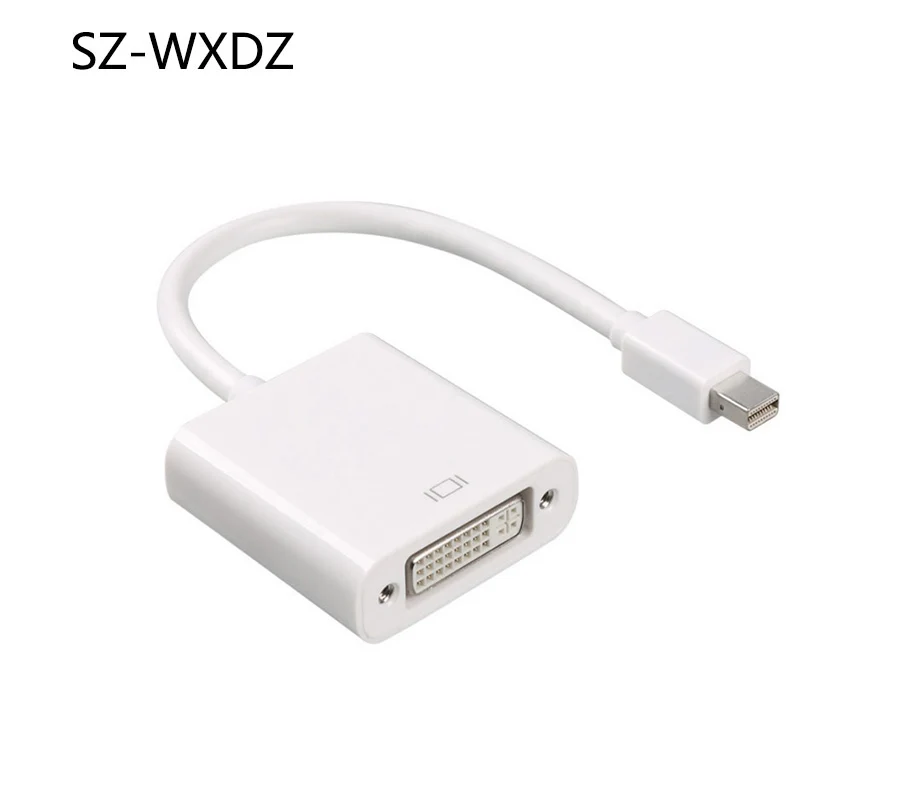 Мини Дисплей порт для переходника dvi мужчин и женщин Mini DP DVI кабель монитора