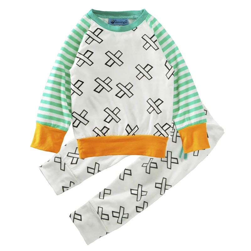 High quality New Boy Baby Clothing Set 2017 Fashion Cross Stripe T-shirt+Pant 2pcs Girl Boy Set Spring Brand Infant Baby Clothes
High quality New Boy Baby Clothing Set 2017 Fashion Cross Stripe T-shirt+Pant 2pcs Girl Boy Set Spring Brand Infant Baby Clothes