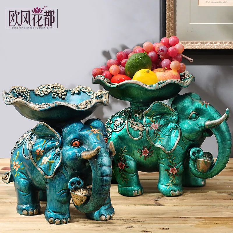 Continental retro Home Furnishing jewelry noble living room luxury decoration crafts elephant fruit fruit plate
Continental retro Home Furnishing jewelry noble living room luxury decoration crafts elephant fruit fruit plate