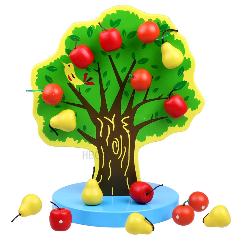 Montessori Educational Wooden Magnetic Apple Tree Early Learning Math Toy For Baby Childhood Preschool Training
Montessori Educational Wooden Magnetic Apple Tree Early Learning Math Toy For Baby Childhood Preschool Training