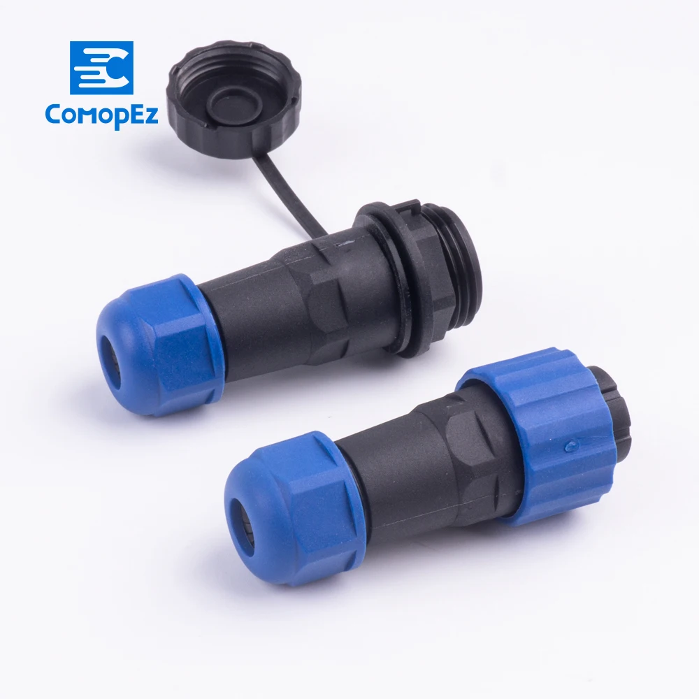 SD13 Waterproof Cable Connector 1/2/3/4/5/6/7 Pin IP68 Male Female Docking Aviation Plugs Socket Butt Joint 13MM
SD13 Waterproof Cable Connector 1/2/3/4/5/6/7 Pin IP68 Male Female Docking Aviation Plugs Socket Butt Joint 13MM