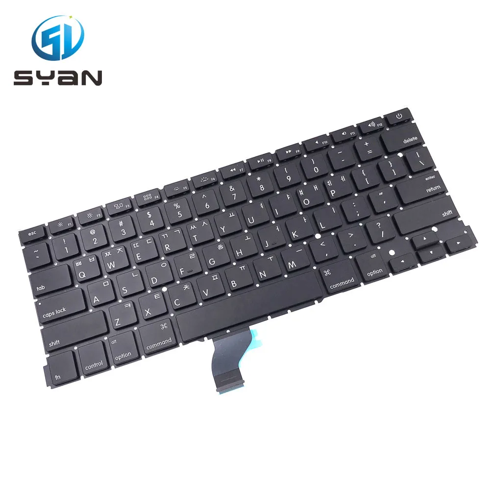 Korean A1502 keyboard with backlight for Macbook Pro Retina 13.3 inches laptop ME864 ME865 ME866 keyboards with backlit New
Korean A1502 keyboard with backlight for Macbook Pro Retina 13.3 inches laptop ME864 ME865 ME866 keyboards with backlit New
