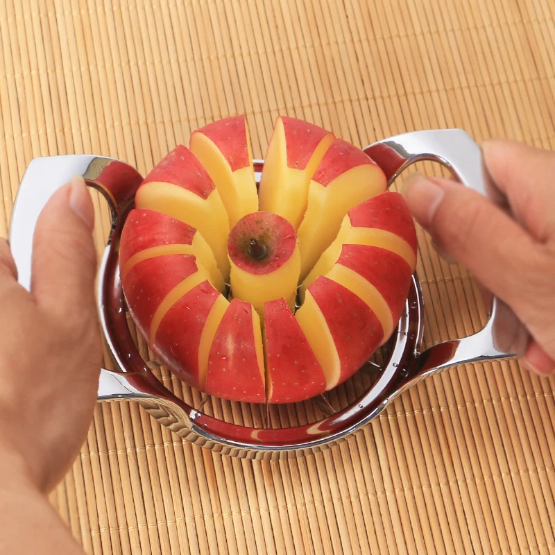Manual Apple Cut Block Magic Multifunction Household 304 Stainless Steel Large Apple Slicer Kernel Cutter Valve
Manual Apple Cut Block Magic Multifunction Household 304 Stainless Steel Large Apple Slicer Kernel Cutter Valve