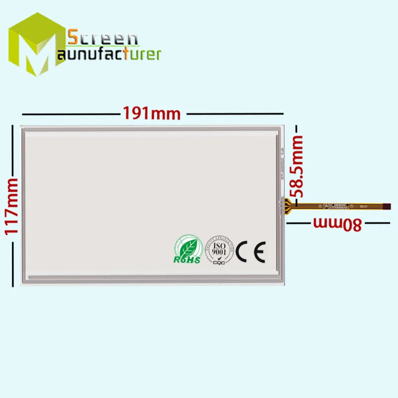 Совершенно новый 8-дюймовый сенсорный экран 191*117 192*116 мм для промышленной автомобильной навигации DVD hsd080idw1-c01 GLass 8-дюймовая сенсорная панель ...
Совершенно новый 8-дюймовый сенсорный экран 191*117 192*116 мм для промышленной автомобильной навигации DVD hsd080idw1-c01 GLass 8-дюймовая сенсорная панель ...