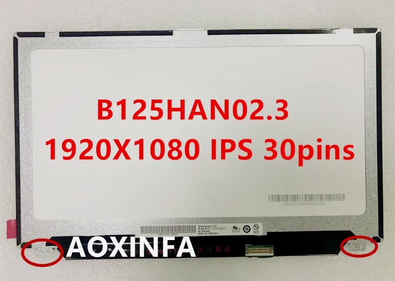 LP125WF4 SPF1 подходит для женской модели B125HAN02.3 IPS ЖК-экран 1920x1080P 30pin
LP125WF4 SPF1 подходит для женской модели B125HAN02.3 IPS ЖК-экран 1920x1080P 30pin
