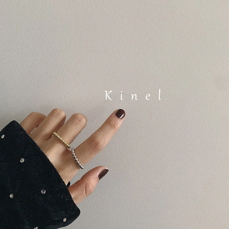 Kinel S925 Sterling Silver Ball Rings For Women Vintage Jewelry Simple Beach Holiday Open Midi Ring Best Gift 2019 New
Kinel S925 Sterling Silver Ball Rings For Women Vintage Jewelry Simple Beach Holiday Open Midi Ring Best Gift 2019 New