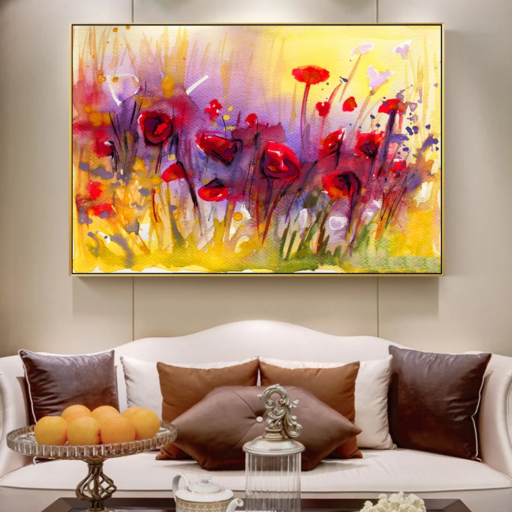 Watercolor Poppy Flower Wall Art Canvas Paintings Abstract Flowers Canvas Prints Wall Posters And Prints Pictures Cuadros Decor
Watercolor Poppy Flower Wall Art Canvas Paintings Abstract Flowers Canvas Prints Wall Posters And Prints Pictures Cuadros Decor