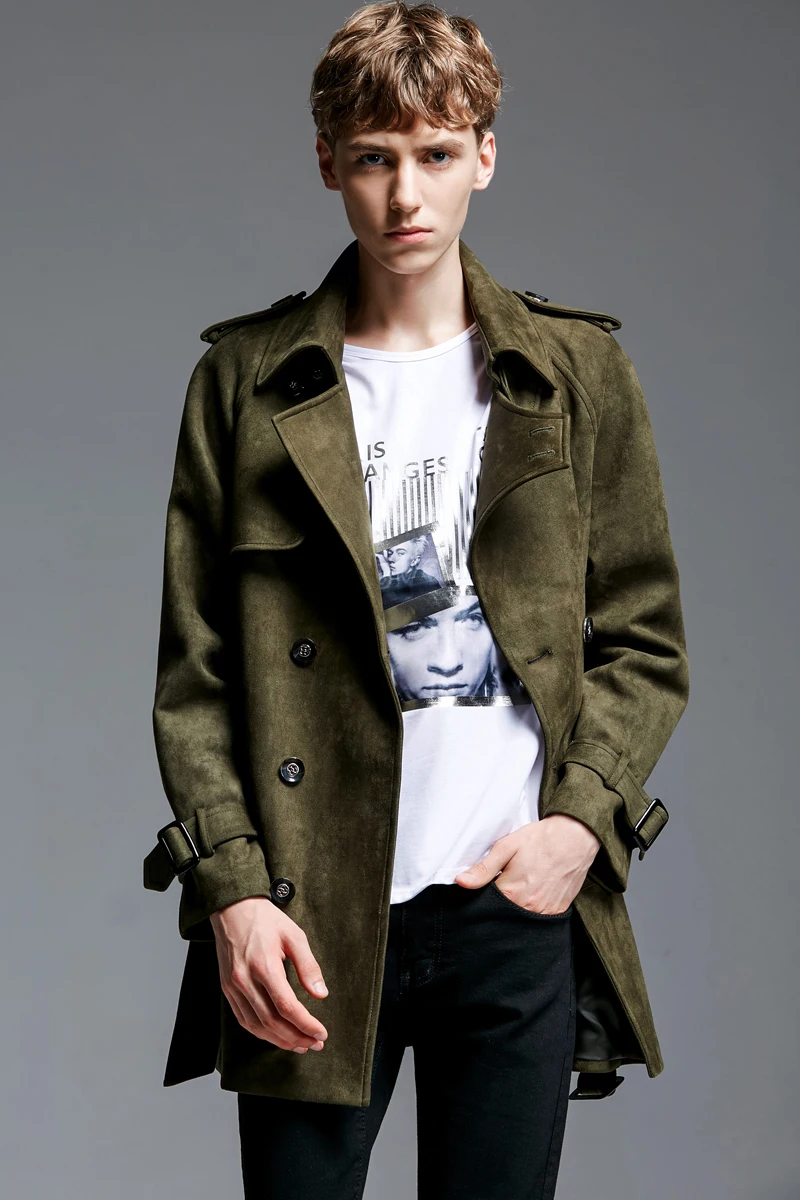 S-6XL!!! 2018 Trench Army Green male fashion loose deerskin fleece outerwear plus size Loose deerskin wool coat
S-6XL!!! 2018 Trench Army Green male fashion loose deerskin fleece outerwear plus size Loose deerskin wool coat