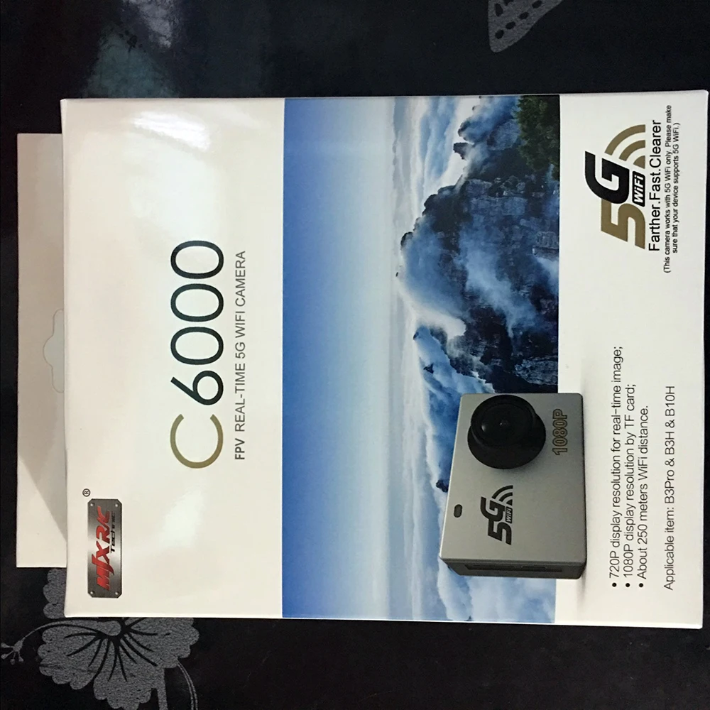 MJX C6000 1080P 5G 300M Wifi FPV Real-time Image RC Helicopte Camera for MJX Bugs 3H B3H B10H B3PRO RC Drone Spare parts Camera
MJX C6000 1080P 5G 300M Wifi FPV Real-time Image RC Helicopte Camera for MJX Bugs 3H B3H B10H B3PRO RC Drone Spare parts Camera