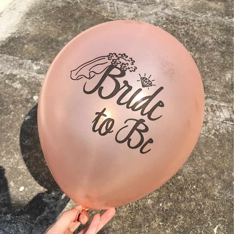10pcs/set 12 inch Rose Gold Theme 5 Colors Latex Balloon Bride To Be Bachelorette Hen Party Wedding Decoration Supplies
10pcs/set 12 inch Rose Gold Theme 5 Colors Latex Balloon Bride To Be Bachelorette Hen Party Wedding Decoration Supplies