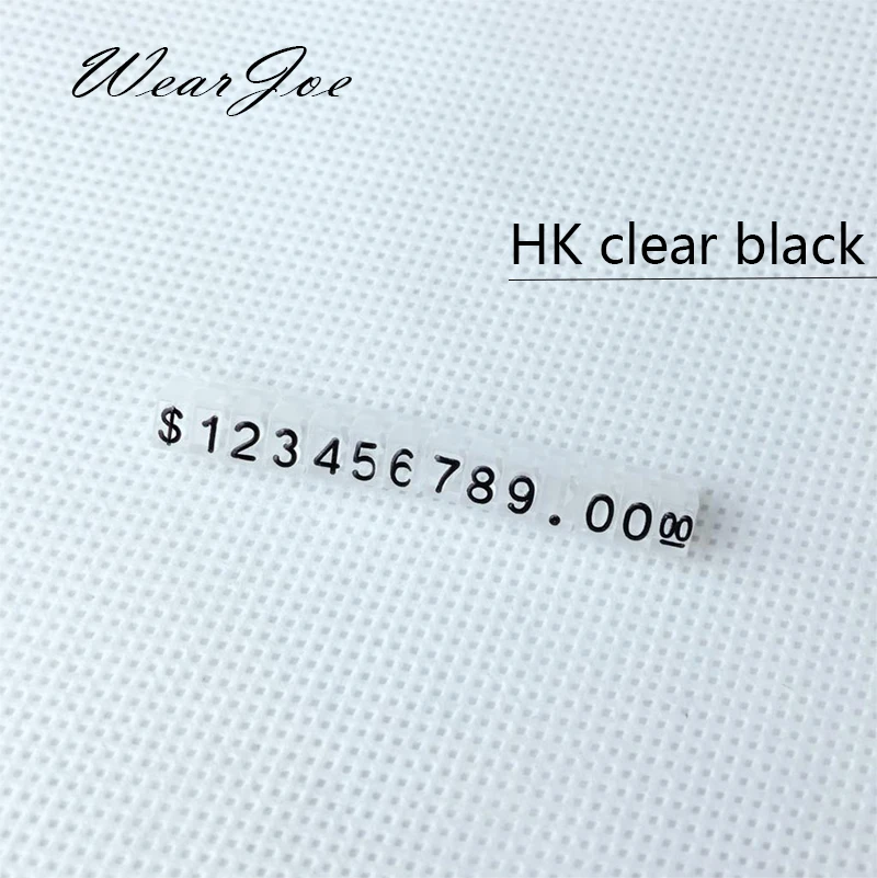 Wholesale 5pcs/lot Mini Acrylic Combined Price Tag Euro HK US Dollar Adjustable Number Pricing Label Jewellery Store Accessories
Wholesale 5pcs/lot Mini Acrylic Combined Price Tag Euro HK US Dollar Adjustable Number Pricing Label Jewellery Store Accessories