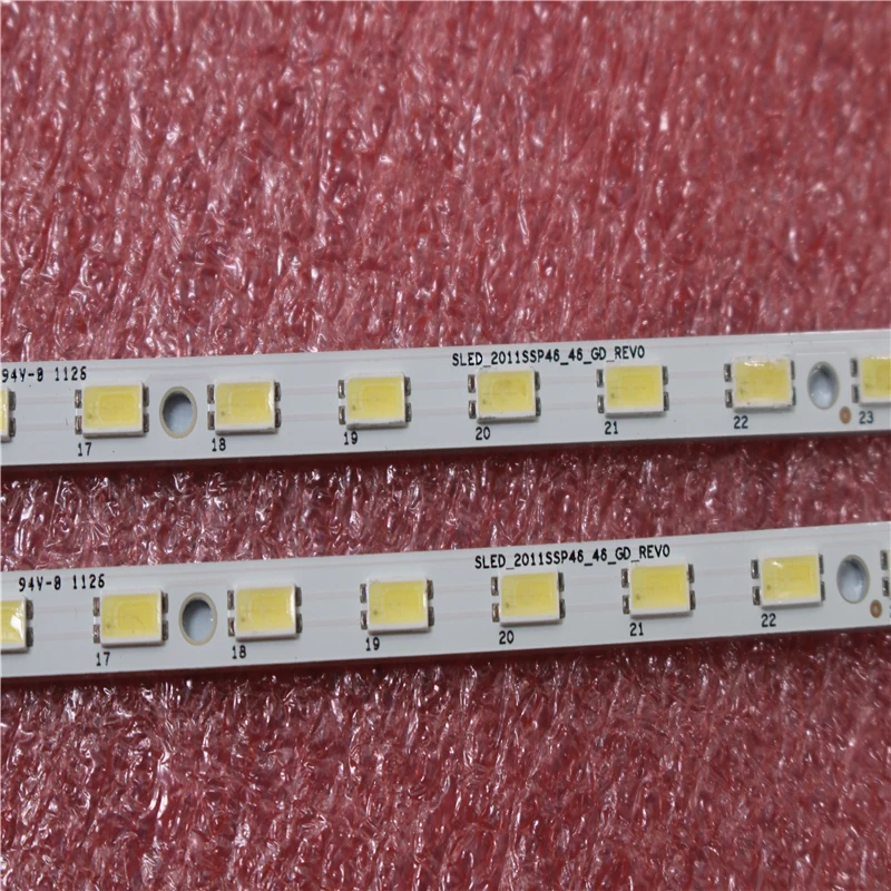 New 522mm LED Backlight Lamp strip 46leds for LCD-46LX530A 750A 755A 560A 830A 430A LCD-46FF1A 2011SSP46-46-GD-REV0 46inch TV LC
New 522mm LED Backlight Lamp strip 46leds for LCD-46LX530A 750A 755A 560A 830A 430A LCD-46FF1A 2011SSP46-46-GD-REV0 46inch TV LC