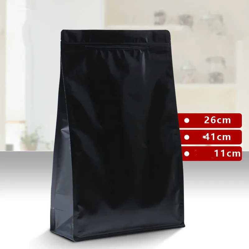 5 шт Черный ziplock восемь уплотнения мешок еды конфеты вместимость ящика для кофейного порошка упаковочные мешки алюминиевой фольги стоьте вв...
5 шт Черный ziplock восемь уплотнения мешок еды конфеты вместимость ящика для кофейного порошка упаковочные мешки алюминиевой фольги стоьте вв...