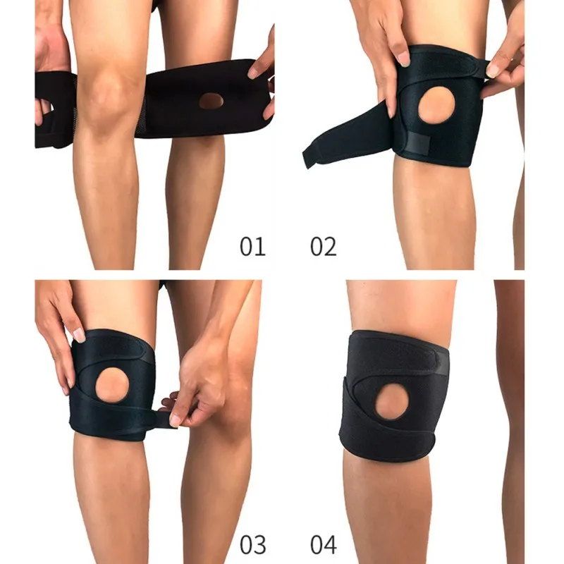 1pc Knee Sleeve Pad Breathable Adjustable Compression EVA Pads Patella Protector Leg Cover Outdoor Autumn Winter Knee Support
1pc Knee Sleeve Pad Breathable Adjustable Compression EVA Pads Patella Protector Leg Cover Outdoor Autumn Winter Knee Support