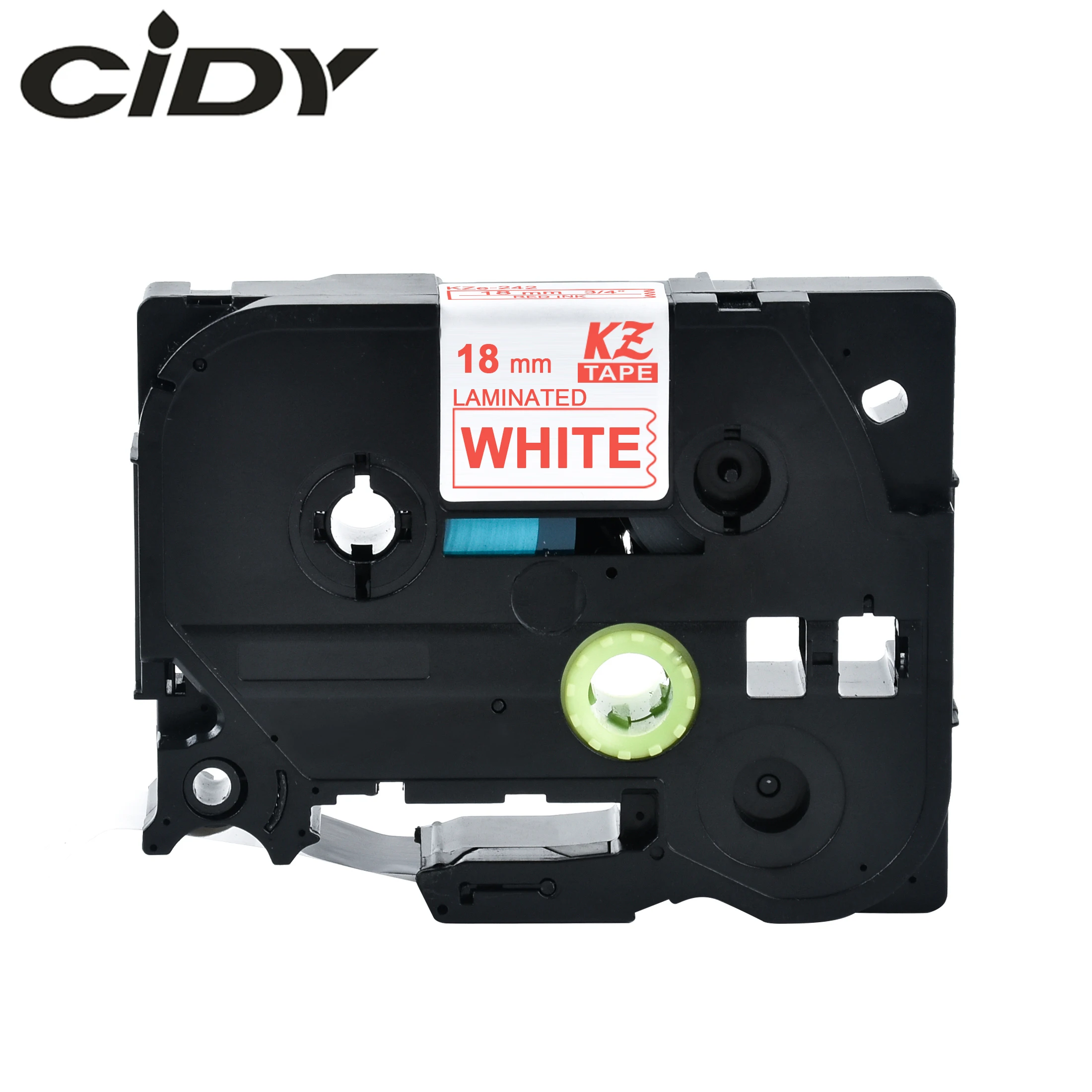cidy compatible TZe-242 TZE 242 TZE242 TZ 242 TZ242 Red on White 18mm*8m laminated label tape for brother printer
cidy compatible TZe-242 TZE 242 TZE242 TZ 242 TZ242 Red on White 18mm*8m laminated label tape for brother printer