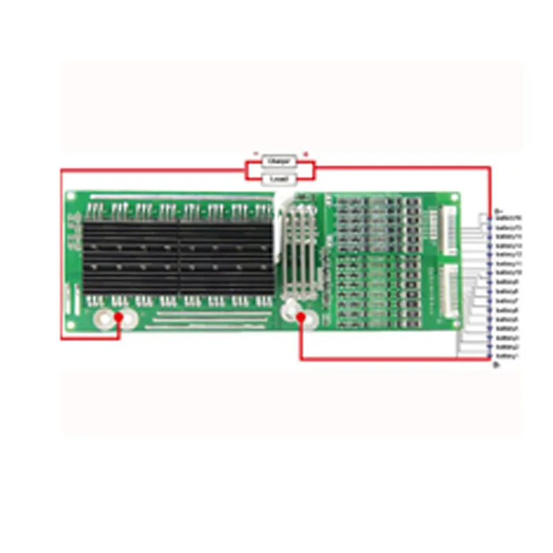 16s 48v 40A lifepo4 battery pack bms cell protection board smart Balance function for | Электроника