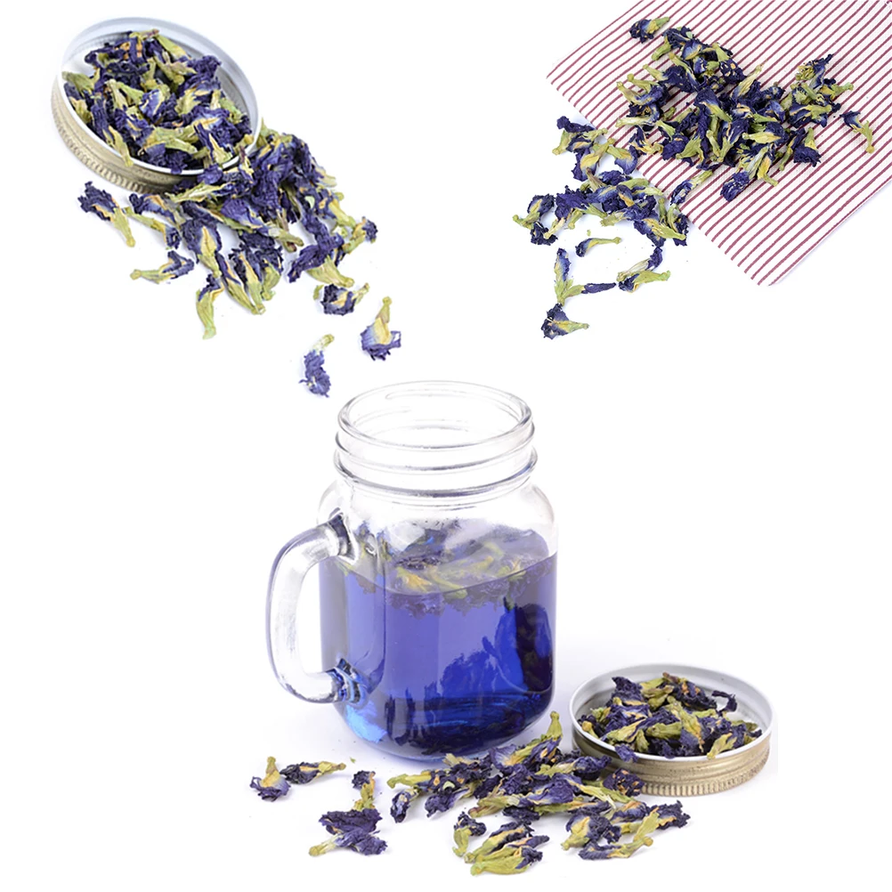 100 г/упак. 50 г/упак. чай Clitoria Terna. Чай в горох голубой бабочки. Сушеный цветок гороха Clitoria kordofan. Таиланд. Игрушка
100 г/упак. 50 г/упак. чай Clitoria Terna. Чай в горох голубой бабочки. Сушеный цветок гороха Clitoria kordofan. Таиланд. Игрушка