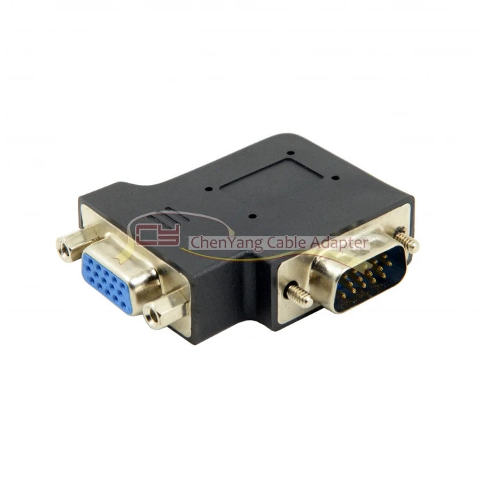 10pcs/lot Vertical Flat Left Angled 90 Degree VGA SVGA Male To Female extension Adapter
10pcs/lot Vertical Flat Left Angled 90 Degree VGA SVGA Male To Female extension Adapter