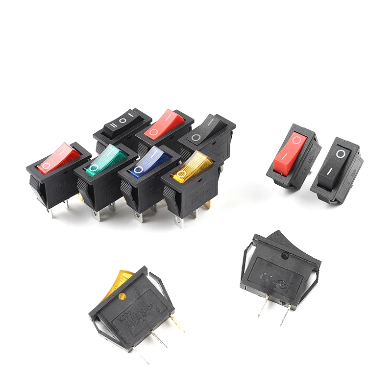 5 шт. KCD3 2/3PIN кулисный переключатель ВКЛ ВЫКЛ вкл 2/3 положения SPDT выключатель