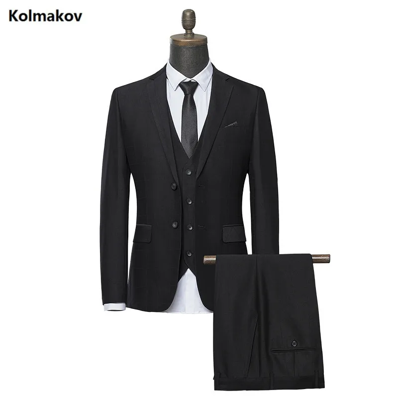 (Пиджак + брюки + жилет) 2019 мужской модный деловой мужской костюм для отдыха свадьбы и бала роскошный костюм с отделкой костюмы
(Пиджак + брюки + жилет) 2019 мужской модный деловой мужской костюм для отдыха свадьбы и бала роскошный костюм с отделкой костюмы