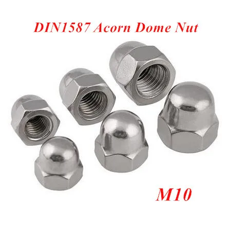 20 шт. M10 купольные гайки, DIN1587 Шестигранная головка, декоративная крышка, гайка из нержавеющей стали/углеродистой стали
20 шт. M10 купольные гайки, DIN1587 Шестигранная головка, декоративная крышка, гайка из нержавеющей стали/углеродистой стали