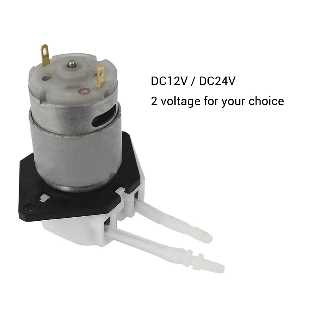 Mute Peristaltic Liquid Pump 12V/24V Micro Self priming Mute Mini Peristaltic Liquid Pump DC Water Pump for Lab Dosing
Mute Peristaltic Liquid Pump 12V/24V Micro Self priming Mute Mini Peristaltic Liquid Pump DC Water Pump for Lab Dosing