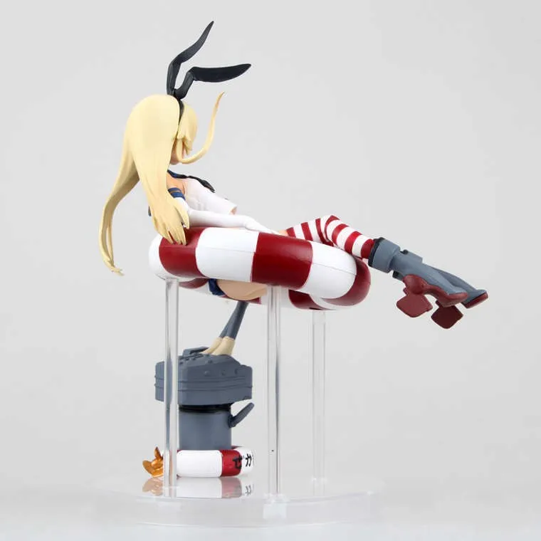 Anime Kantai Collection Shimakaze Swimming Laps Ver PVC Action Figure Collectible Model doll toy 15cm
Anime Kantai Collection Shimakaze Swimming Laps Ver PVC Action Figure Collectible Model doll toy 15cm