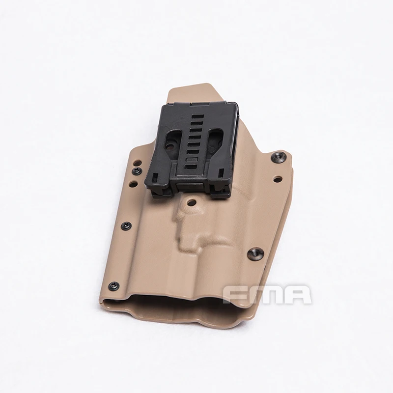FMA Tactical Waist Quick Pistol Holster G17L WITH SF Light-Bearing Holster for G17/G19 X300 LampsBK/DE/FG TB1329
FMA Tactical Waist Quick Pistol Holster G17L WITH SF Light-Bearing Holster for G17/G19 X300 LampsBK/DE/FG TB1329