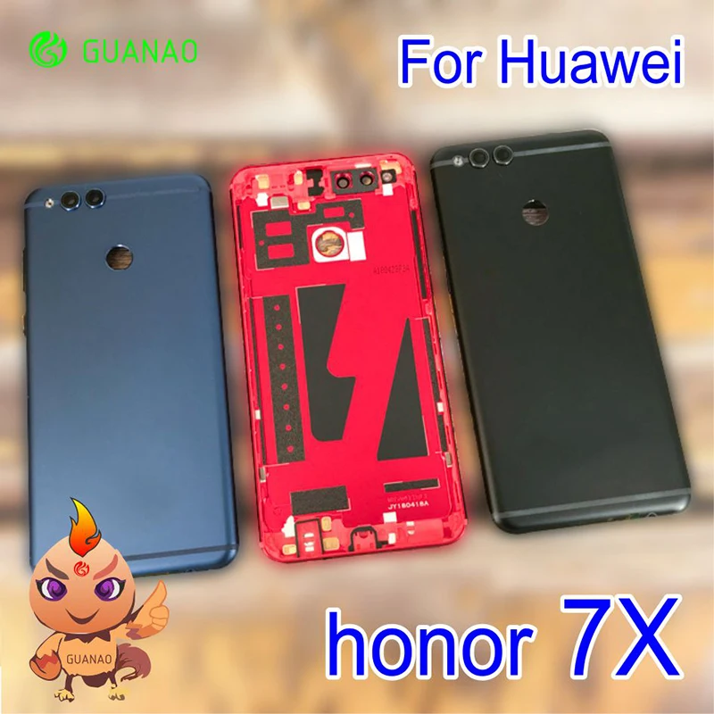 Задняя крышка батарейного отсека для Huawei Honor 7X, металлическая дверь для Huawei Honor 7X, держатель для карт, запасные части для ремонта, оригинал
Задняя крышка батарейного отсека для Huawei Honor 7X, металлическая дверь для Huawei Honor 7X, держатель для карт, запасные части для ремонта, оригинал
