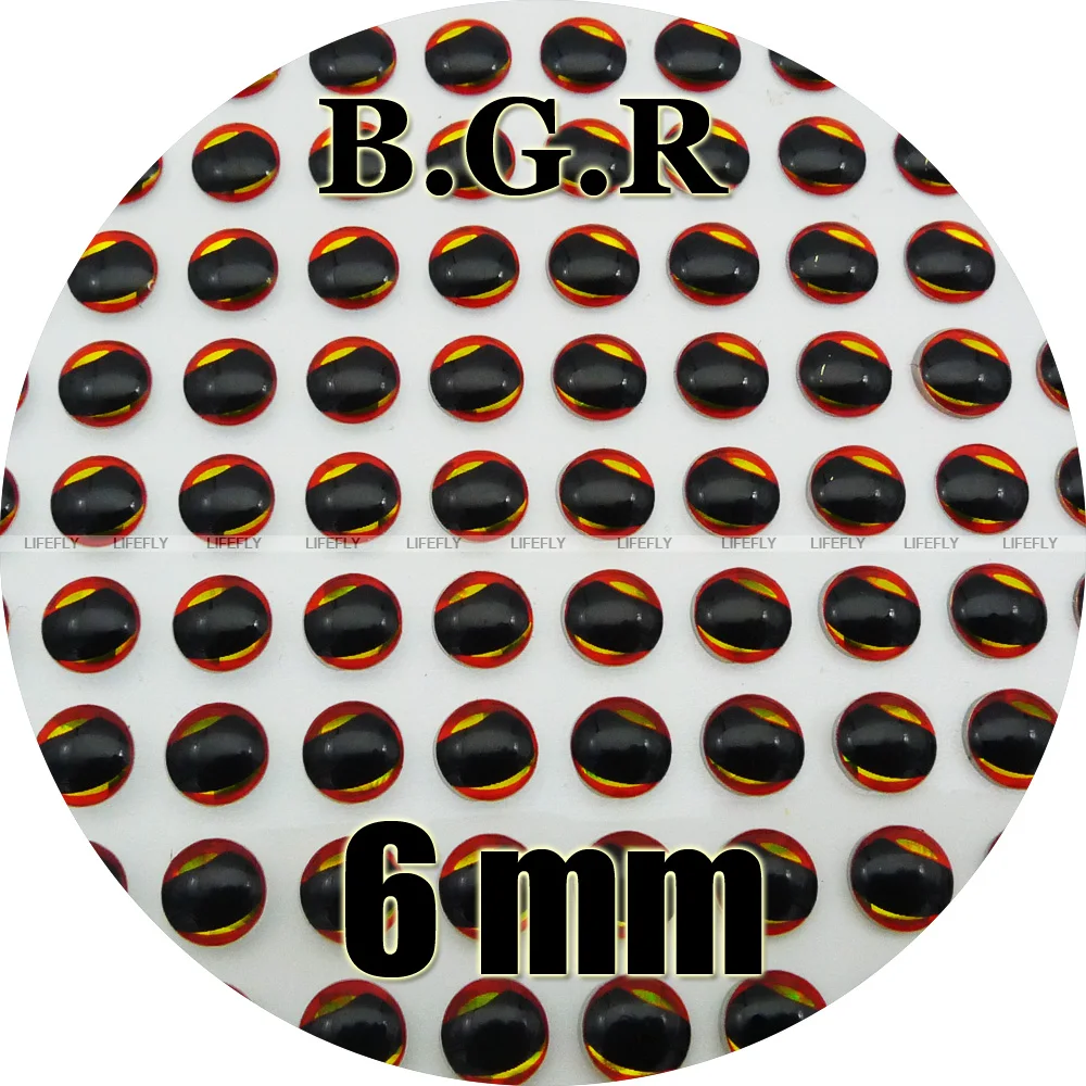 6 мм 3D B.G.R/оптовая продажа 700 мягкая формованная искусственная кожа вязание мушек