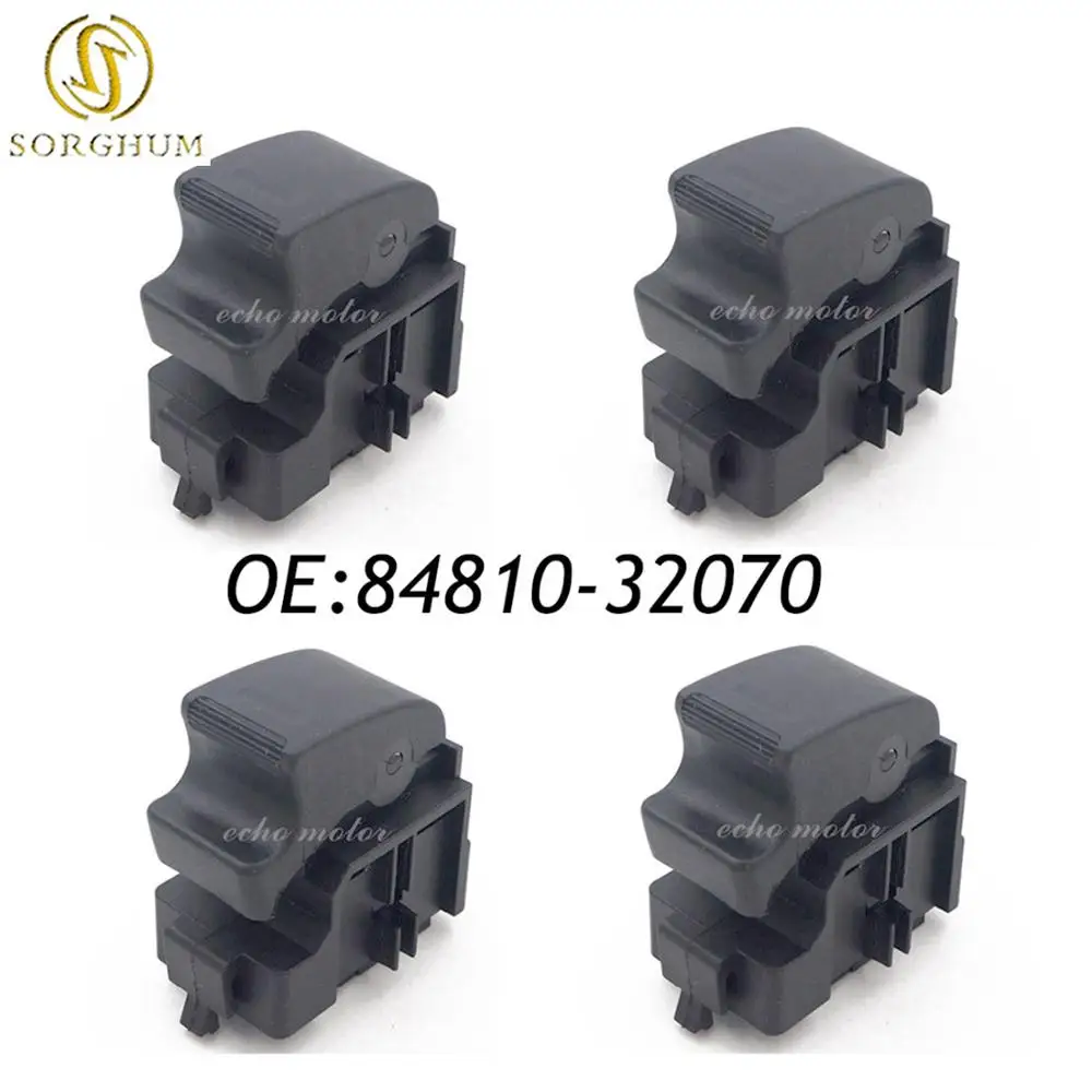 New 4pcs Electric Power Window Control Switch For Toyota Camry Corolla Lexus 84810-32070 8481032070, 8481032080, 901-704
New 4pcs Electric Power Window Control Switch For Toyota Camry Corolla Lexus 84810-32070 8481032070, 8481032080, 901-704