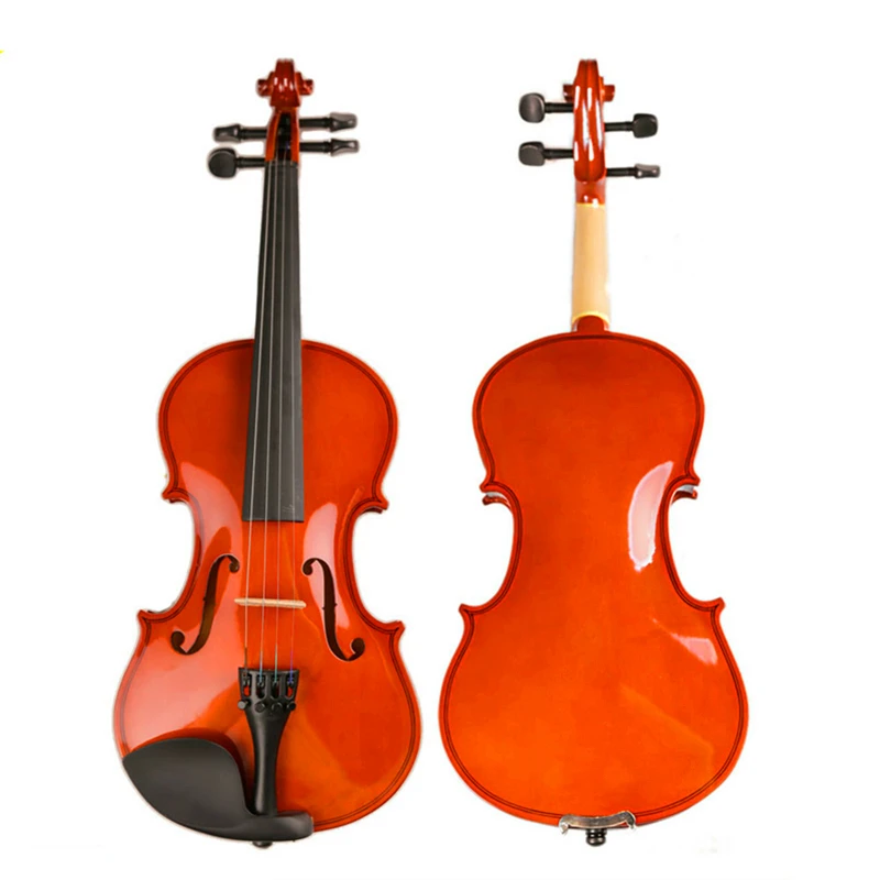 Solid Wood Fingerboard Violin Handcraft Gloss Surface Violino Music Instrument+Case+Bow +Rosin+Mute For Beginner or Students
Solid Wood Fingerboard Violin Handcraft Gloss Surface Violino Music Instrument+Case+Bow +Rosin+Mute For Beginner or Students