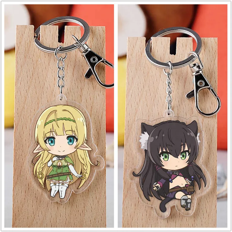 10 pcs/lot Anime Isekai Maou to Shoukan Shoujo no Dorei Majutsu Acrylic Keychain Toy Bag Pendant Double sided Key Ring Gifts
10 pcs/lot Anime Isekai Maou to Shoukan Shoujo no Dorei Majutsu Acrylic Keychain Toy Bag Pendant Double sided Key Ring Gifts