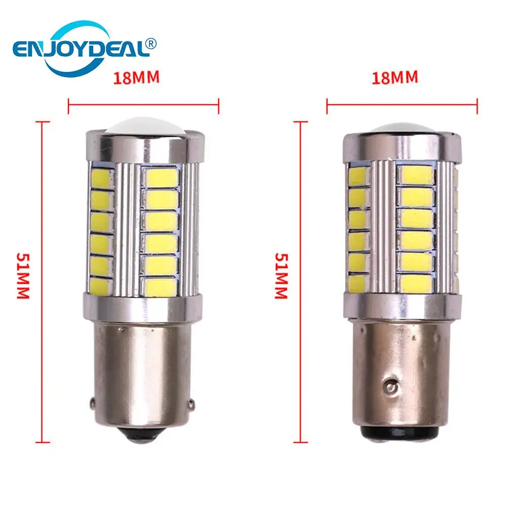4pc 5630/5730 33SMD LED Car Tail Bulb Brake Lights Rear Fog Lamp Car DRL Daytime Running Light Signal Brake Bulb 1156 /1157 12V
4pc 5630/5730 33SMD LED Car Tail Bulb Brake Lights Rear Fog Lamp Car DRL Daytime Running Light Signal Brake Bulb 1156 /1157 12V