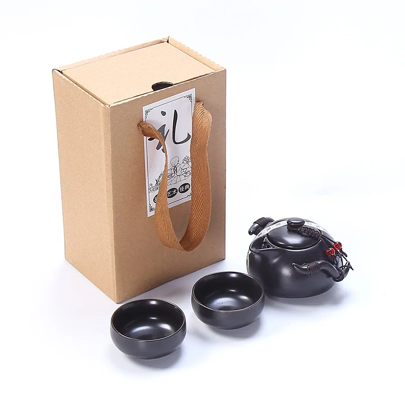 Gift Box Exquisite Tea Set China Kung Fu Tea Set For Puer Tea Travel Ceramic Tea Set One Teapot Two Cups Tea Ceremony
Gift Box Exquisite Tea Set China Kung Fu Tea Set For Puer Tea Travel Ceramic Tea Set One Teapot Two Cups Tea Ceremony