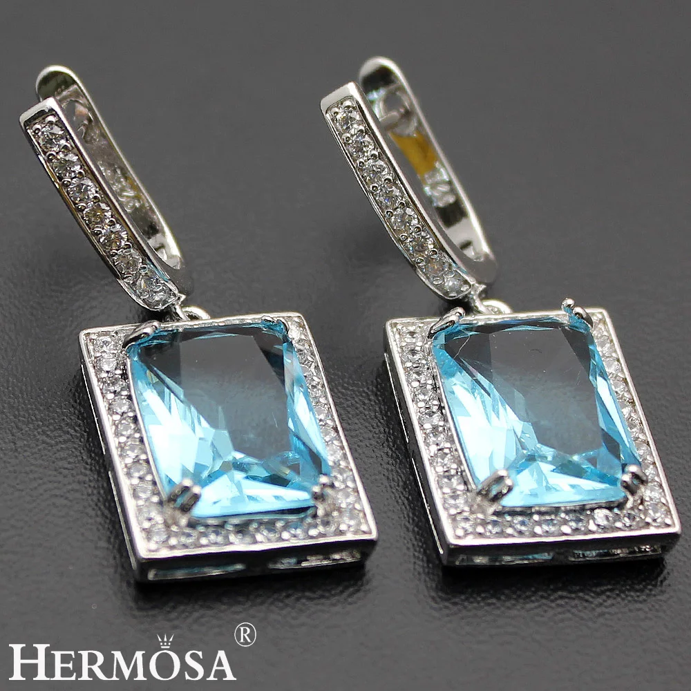 Hermosa Jewelry Classic Fashion Set 925 Sterling Silver Women Necklace 18 inches + Earrings + Rings 7.5# QA17
Hermosa Jewelry Classic Fashion Set 925 Sterling Silver Women Necklace 18 inches + Earrings + Rings 7.5# QA17