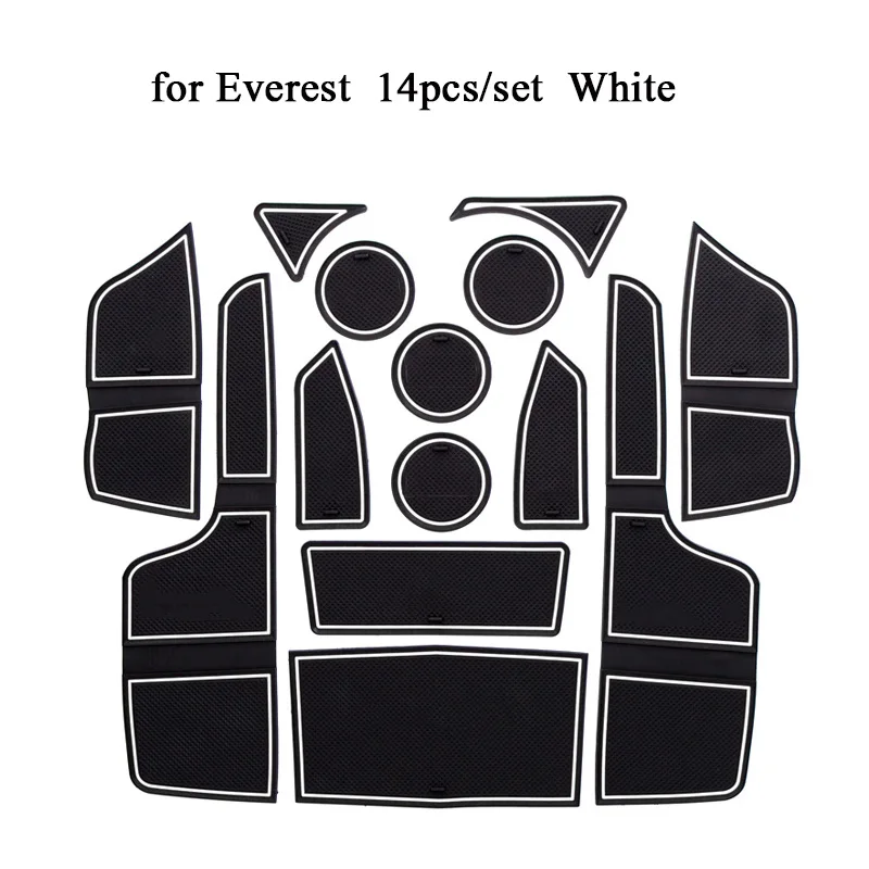 For Everest Car Door Pad Gate Slot Mat Rubber Anti-Slip Cup Holder Mat Cushion Auto Interior Accessories Decoration
For Everest Car Door Pad Gate Slot Mat Rubber Anti-Slip Cup Holder Mat Cushion Auto Interior Accessories Decoration