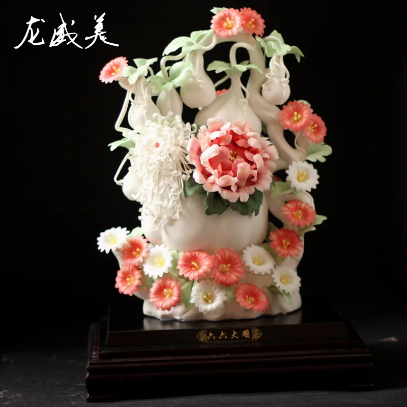 Ceramic ornaments Double Six high-end home accessories business gifts office Decoration
Ceramic ornaments Double Six high-end home accessories business gifts office Decoration