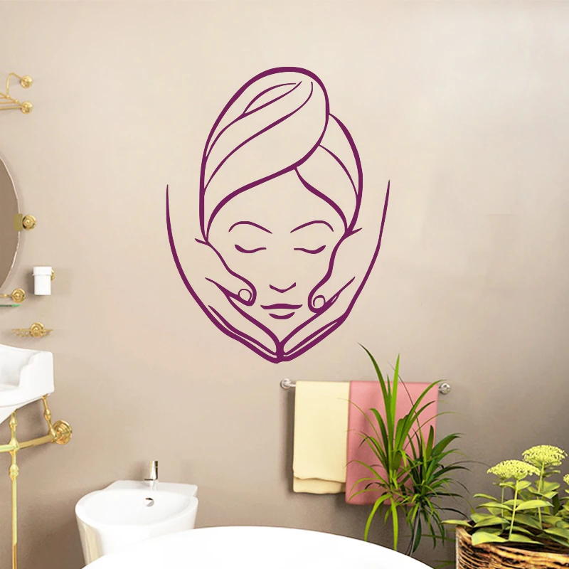 Spa Beauty Salon Massage PVC Wall Stickers Wall Decorative Vinyl For Girls Wall Murals Bathroom Decals Waterproof Bedroom D096
Spa Beauty Salon Massage PVC Wall Stickers Wall Decorative Vinyl For Girls Wall Murals Bathroom Decals Waterproof Bedroom D096