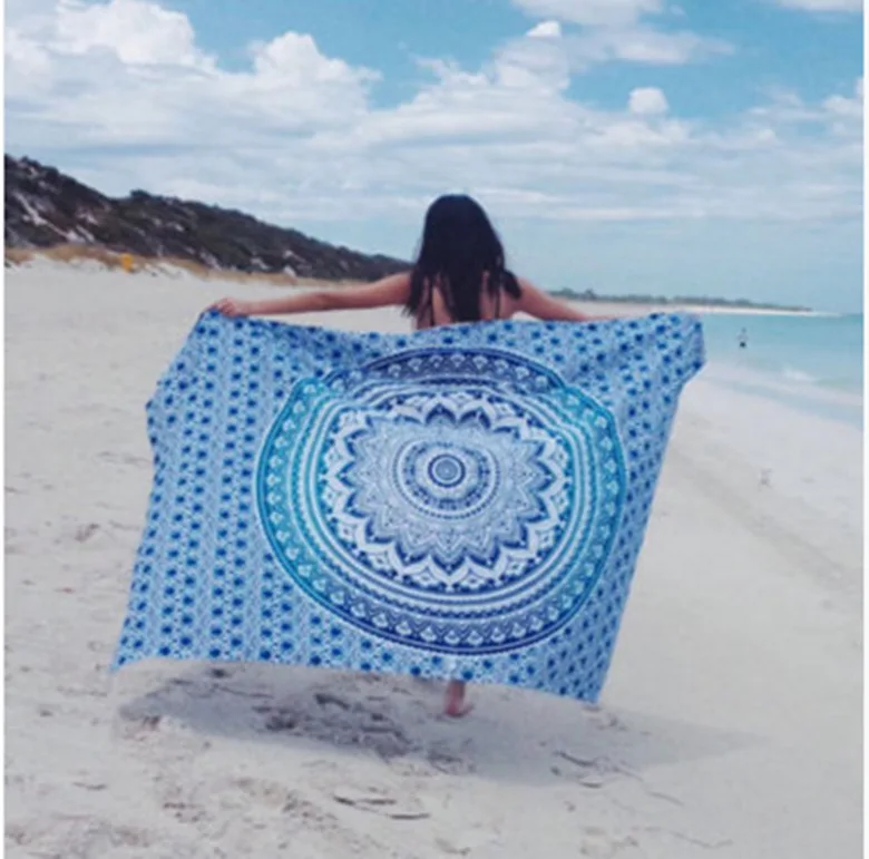 Indian Mandala Wall Hanging Multifunctional Tapestry Bohemia Printed Bedspread Cover Yoga Mat Beach Mat Blanket Picnic cloth
Indian Mandala Wall Hanging Multifunctional Tapestry Bohemia Printed Bedspread Cover Yoga Mat Beach Mat Blanket Picnic cloth