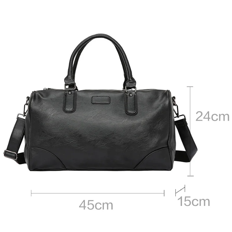 New PU Leather Handbags Large Capacity Multifunction Man Travel Bag Business Luggage Casual Men Bag Black Shoulder Crossbody Bag
New PU Leather Handbags Large Capacity Multifunction Man Travel Bag Business Luggage Casual Men Bag Black Shoulder Crossbody Bag