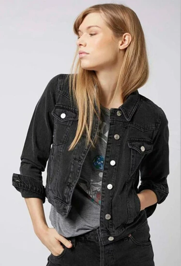 Women Denim Jacket Coat Autumn Winter Long Sleeves Jackets Jeans Lapel Tops Basic Pocket Single Breasted Casual Outwear
Women Denim Jacket Coat Autumn Winter Long Sleeves Jackets Jeans Lapel Tops Basic Pocket Single Breasted Casual Outwear