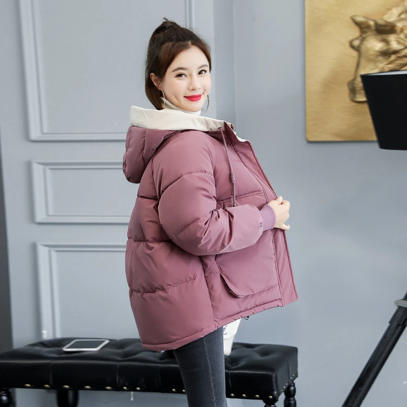 2020 New Winter Plus Size Short Down Cotton Jackets Women Korean Thick Warm Coat Fashion Student Padded Clothes Ladies 3XL Q480
2020 New Winter Plus Size Short Down Cotton Jackets Women Korean Thick Warm Coat Fashion Student Padded Clothes Ladies 3XL Q480
