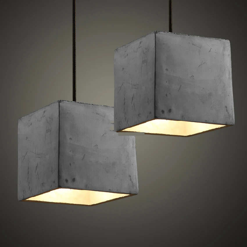 Creative Modern Gray Cement Single Pendant Lamp Art Living Room LED E27 Lighting Geometric Shape Hanging Wire Fixture Bedroom
Creative Modern Gray Cement Single Pendant Lamp Art Living Room LED E27 Lighting Geometric Shape Hanging Wire Fixture Bedroom