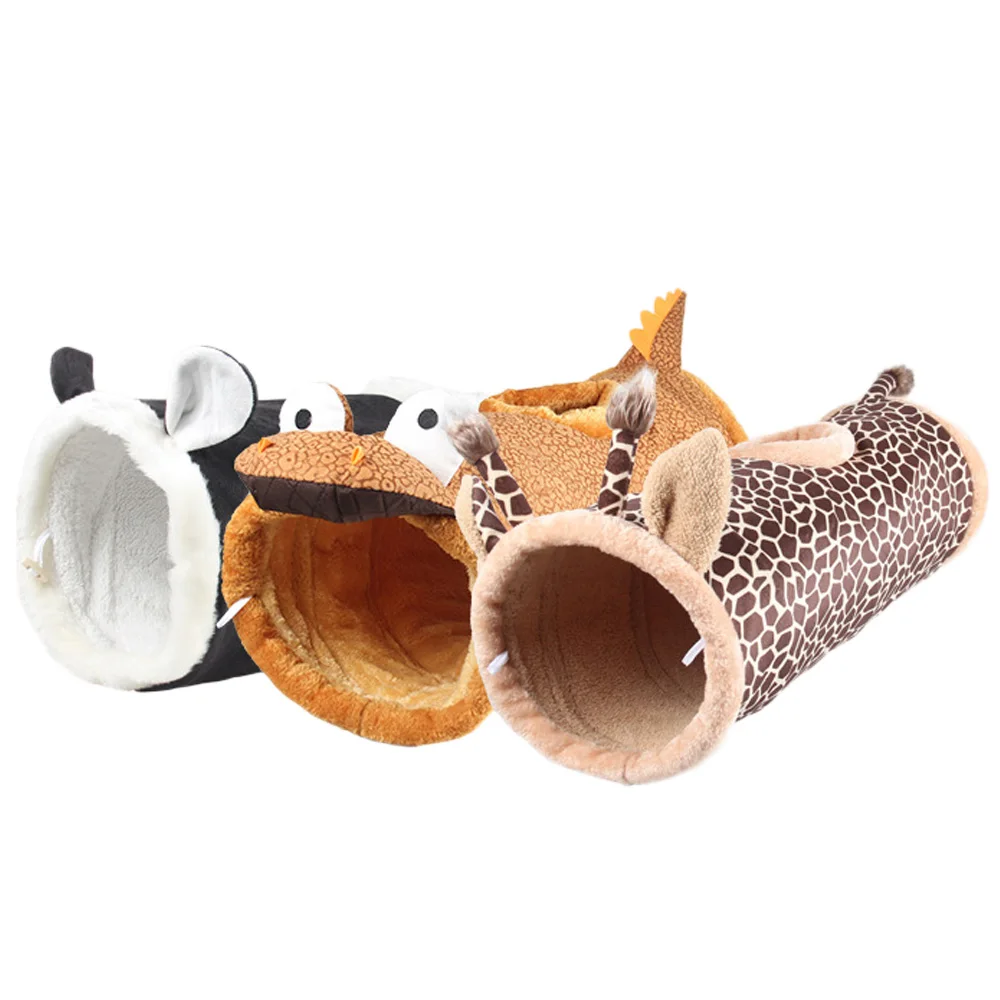 Animal Shaped Cat Tunnel Warm Plush Funny Toys For Cats Kittens Collapsible Crinkle Play Tunnels Tubes 3 Holes Pet Supplies
Animal Shaped Cat Tunnel Warm Plush Funny Toys For Cats Kittens Collapsible Crinkle Play Tunnels Tubes 3 Holes Pet Supplies