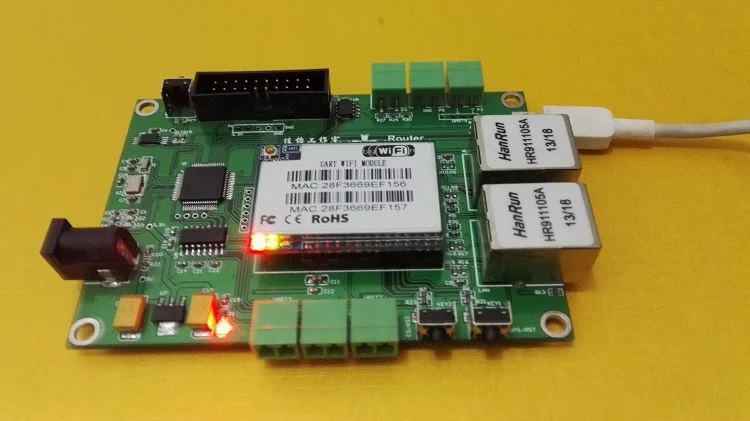 For STM32 development board, minimum system, WIFI module, wireless router, RM04 module, serial port, WiFi
For STM32 development board, minimum system, WIFI module, wireless router, RM04 module, serial port, WiFi